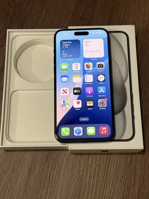 Apple iPhone 15 Plus 128GB Black, Verizon - Image 1 of 4