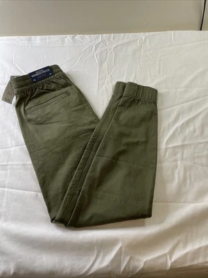 hollister advanced stretch skinny jogger Olive Green XXS NWT - Image 1 of 4