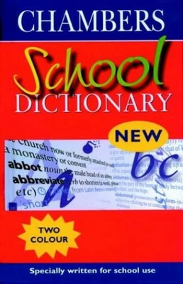 Chambers School Dictionary by Listed, No Author Hardback Book The Cheap Fast - Image 1 of 2