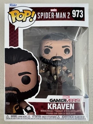 Kraven 973 ~ Marvel: Spider-Man 2 ~ Vinilo Funko Pop ~ GamerVerse Foto 1 de 4