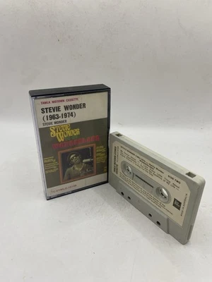 Stevie Wonder 1963-1974 Cassette Tape Paper Label Australian import - Image 1 of 4