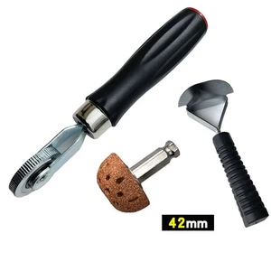 Tire Patch Repair Tool Kit Tire Buffer Grinding Wheel Patch Roller Tungsten 42MM - Picture 1 of 5