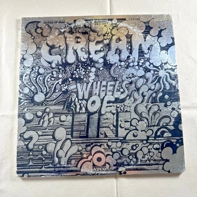 CREAM Wheels Of Fire 2xLP Atco 1968 Original Gatefold Psych NICE COPY! Foto 1 de 4