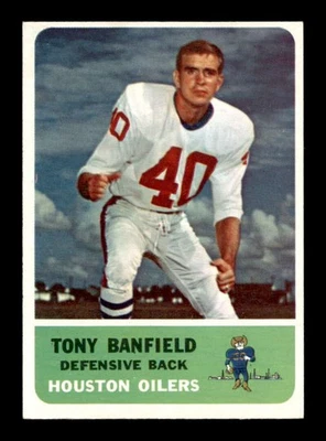1962 Fleer #51 Tony Banfield   EXMT/EXMT+ X3579052 - Image 1 of 3