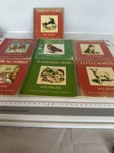 7 Blackberry Farm Books by Jane Pilgrim Naughty George Little Martha Rusty - Bild 1 von 15