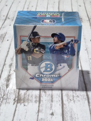 2021 Bowman Chrome Baseball Hobby Box - Image 1 of 4