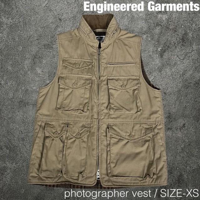 engineered garments ss C vest サイズM