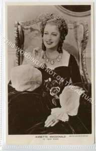 (Le8417-481) RP, Actress, Jeanette Macdonald, Unused G-VG - Picture 1 of 1