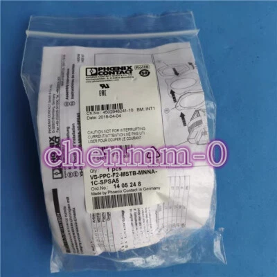 1PC NEW PHCENIX CONTACT Connector VS-PPC-F2-MSTB-MNNA-1C-SPSA5 1405248 #YY - Image 1 of 4