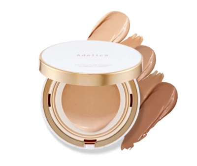 ATOMY Adelica The New Gold Collagen Ampoule Cushion 14g x 2EA 01 [Peach Vanilla] - Image 1 of 4