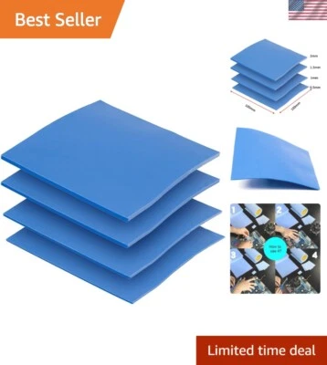 Customizable Silicone Thermal Pads 0.5-2mm, Superior Heat Conductivity 6.0 W/mK - Image 1 of 4
