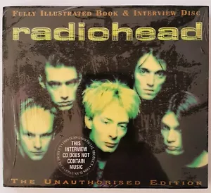 Radiohead CD Limited Edition Interview Disc illustrated Book 1996 Thom Yorke vtg - Picture 1 of 3