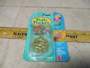 1993 Vintage Polly Pocket Bluebird "Flutter Fairy Locket" Sealed Necklace 11949 - Bild 1 von 4