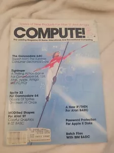 Compute! Magazine Aug 1986 Issue 75 Vol. 8 No. 8 - Very Good Condition Vintage - Picture 1 of 15