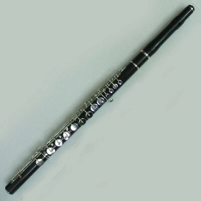  Concert Ebony alto Flute Set G Key Ebony Body Silver Plated Cupronickel Keys  - Image 1 of 4