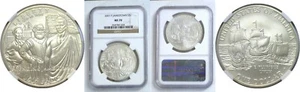 2007 P $1 Jamestown Silver Commemorative Dollar NGC MS 70 - Picture 1 of 3