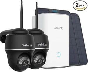 REOLINK 4K Solar Security Cameras Wireless Outdoor, Encrypted 1 Year Local Stora - Picture 1 of 8