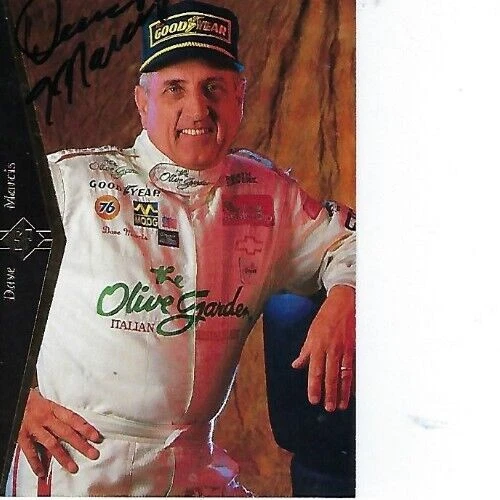 DAVE MARCIS SIGNED 1995 UPPERDECK SP #72 - NASCAR - Image 1 of 1