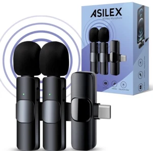 Wireless Lavalier Microphone for Android, Dual Microphone System - Picture 1 of 6