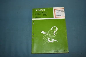 1982-94 Volvo 700 900 Body Fitting Ext Service Shop Repair Maintenance Manual  - Bild 1 von 12
