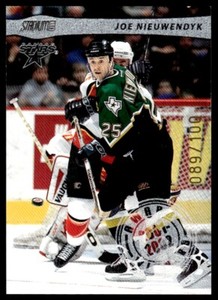2001-02 Stadium Club Award Winners Joe Nieuwendyk 089/100 Dallas Stars #96 R12