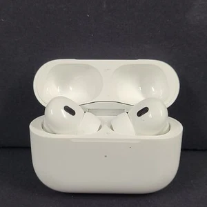 Apple AirPods Pro 2nd Gen A2698 A2699 w/ Lightning Charging Case A2700 OME READ - Photo 1 sur 11