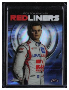2021 Topps Chrome Formula 1 #RL-10 Mick Schumacher Redliners - Picture 1 of 2