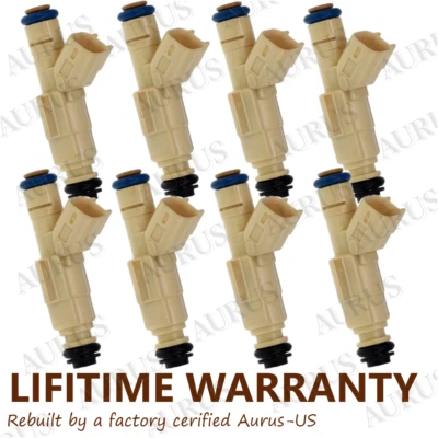 OEM Bosch 8 FUEL INJECTORS FOR 2003-2004 Ford Expedition 4.6L V8 0280156041 - Image 1 of 4