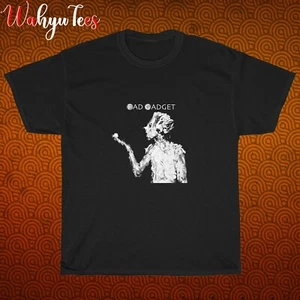 New Fad Gadget Frank Tovey Logo Black/Navy Size S-5XL Unisex T-Shirt - Picture 1 of 4