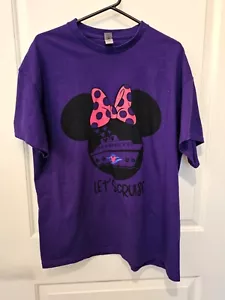 "Let’s Cruise” Disney Minnie Mouse T-Shirt Family Vacation Size XL - Picture 1 of 3