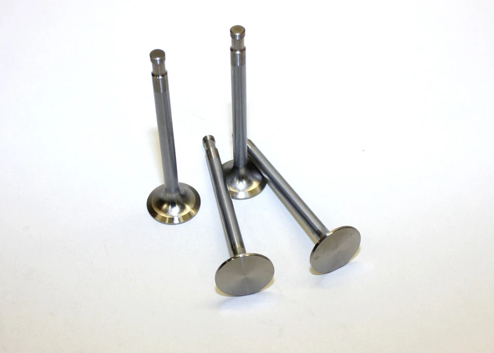 JUEGO DE 4 VÁLVULAS DE ESCAPE (214N ACERO INOXIDABLE) PARA EL SALÓN MG YA & YB 1947 - 1953 Foto 1 de 1