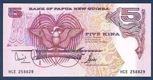 PAPOUASIE NOUVELLE GUINEE - 5 KINA - Pick n° 13.d de 2002 en NEUF HCE 258829 - Bild 1 von 2