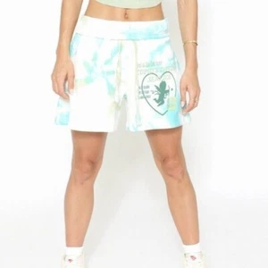 Boys Lie Love Is Blind Tie-Dye Shorts size medium white green blue cupid dating - Picture 1 of 7