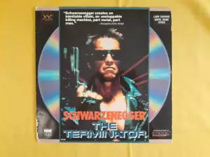 The Terminator Movie Vintage LaserDisc Arnold Schwarzenegger LD - S4 - Picture 1 of 4