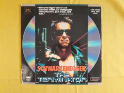 The Terminator Movie Vintage LaserDisc Arnold Schwarzenegger LD - S4 - Image 1 of 4
