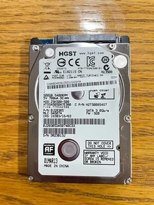 HGST Hitachi 500 GB Laptop 2.5" Hard Drive HTS545050A7E380 - Tested - Picture 1 of 3