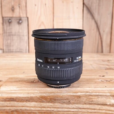 Sigma 10-20mm F/3.5 DC HSM EX Wide Angle Zoom Lens Nikon EF  Fit - Fungus - Image 1 of 4