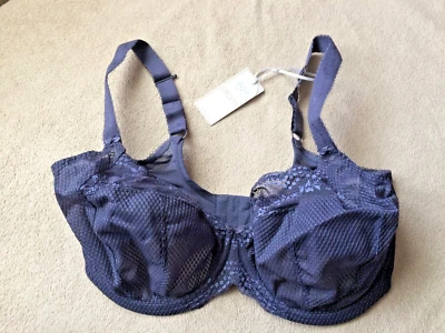 Sujetador convertible con aros Elomi 36K (H) Storm Charley estilo 4382 nuevo con etiquetas Foto 1 de 4