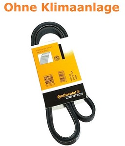 Conti V-rib strap Opel Astra F convertible caravan CC 1.4 - 1.6 year: 1992 ->