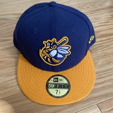 Burlington Bees MILB New Era Hat 7 1/2