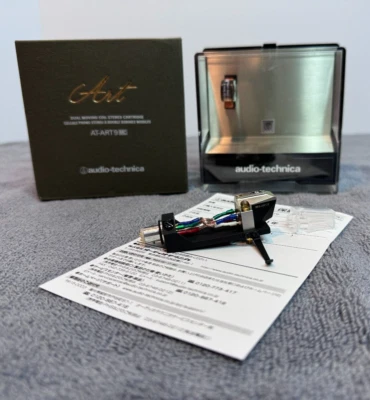 Audio Technica AT-ART9 MC Dual Moving Coil Phono Cartridge w/ LP Gear Headshell - Image 1 of 4