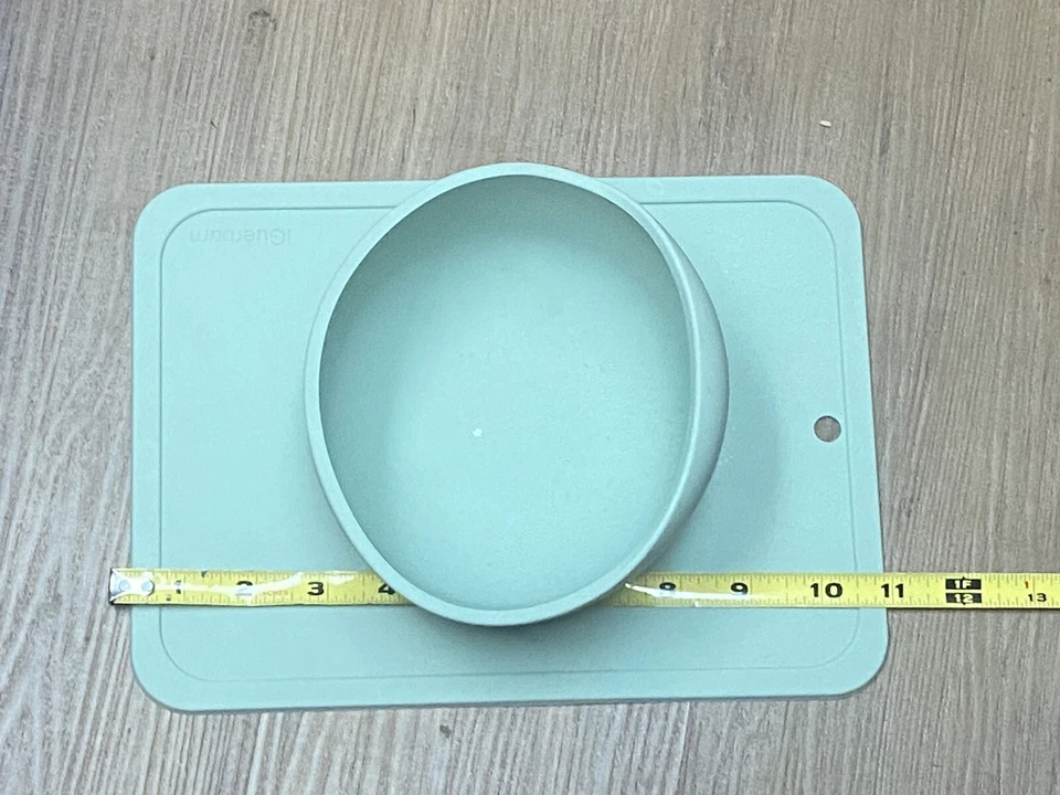 Alfombra de alimentación placa de succión 100 % silicona con mantel individual incorporado Foto 1 de 1