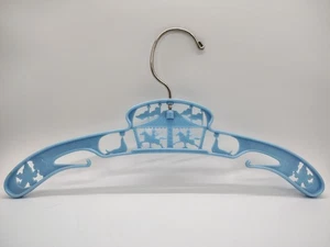2 VTG 1950s Baby World Co Inc Hangers Blue And Pink Made In New York - Picture 1 of 8