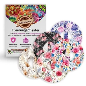 Guardian Pflaster - Mix-Paket - FLOWERS | Diasticker® - Picture 1 of 3
