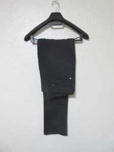 ROARK Jeans Uomo Nero HWY 133 Slim Dritto Twill Rotto - Taglia 30 - Foto 1 di 9