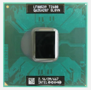 Intel Core Duo T2600 2.16 GHz 2MB 667MH Processor SL8VN SL9JN mobile laptop cpu! - Picture 1 of 1