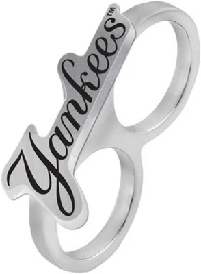 Official Game Time New York Yankees MLB Knuckle Team Ring 6 3/4" - Image 1 of 4