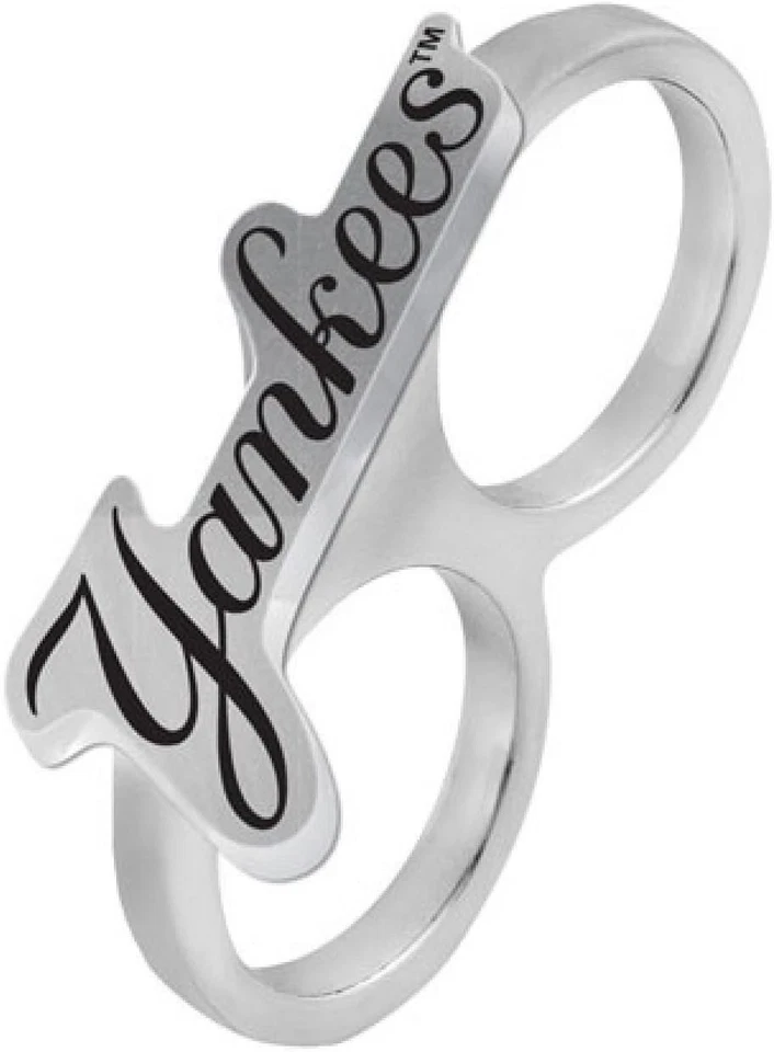 Official Game Time New York Yankees MLB Knuckle Team Ring 6 3/4" - Image 1 of 4