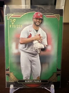 2022 Topps Triple Threads - Albert Pujols #71 Emerald /259 - Picture 1 of 3