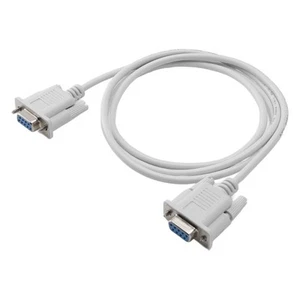 1 STueCK 5ft F / F Serielle RS232 Null Modem Kabel Weiblich zu Weiblich DB96821 - Afbeelding 1 van 7